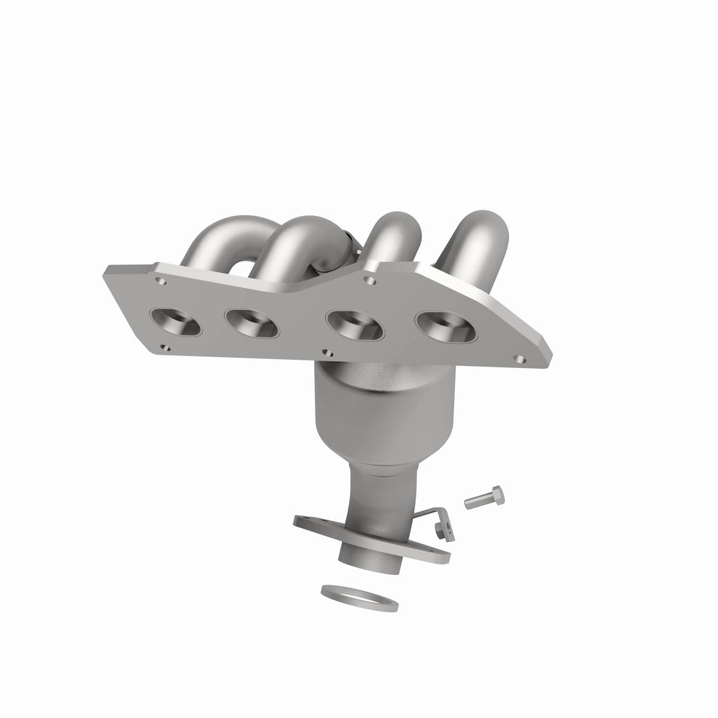 Catalytic-Converter-With-Integrated-Exhaust-Manifold