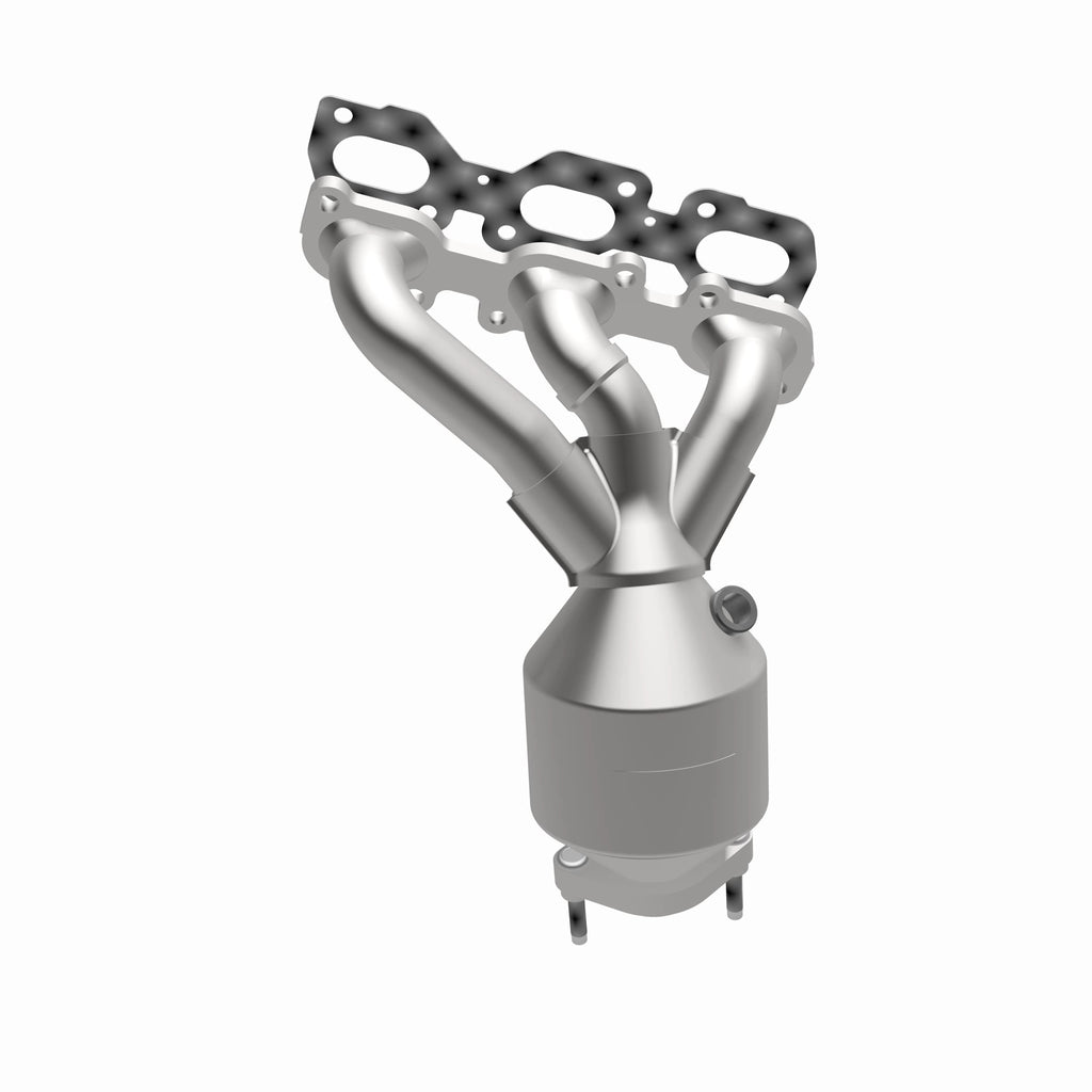Catalytic-Converter-With-Integrated-Exhaust-Manifold