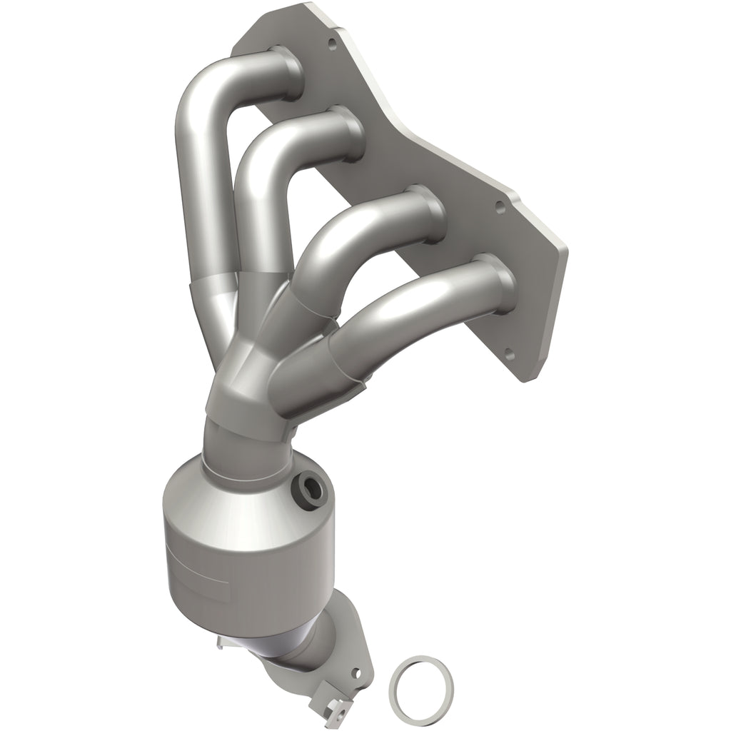 Catalytic-Converter-With-Integrated-Exhaust-Manifold
