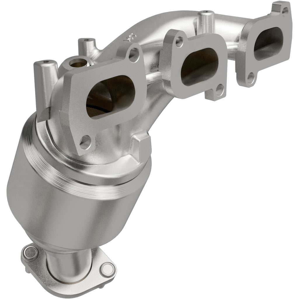 Catalytic-Converter-With-Integrated-Exhaust-Manifold
