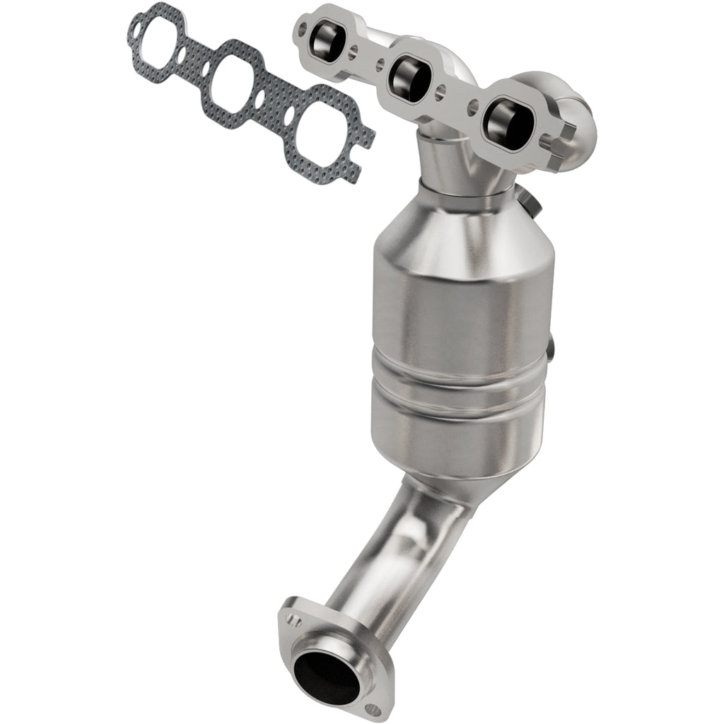 Catalytic-Converter-With-Integrated-Exhaust-Manifold