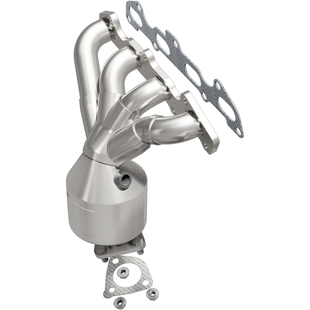 Catalytic-Converter-With-Integrated-Exhaust-Manifold