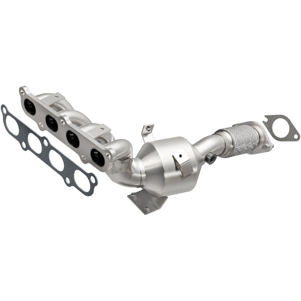 Catalytic-Converter-With-Integrated-Exhaust-Manifold