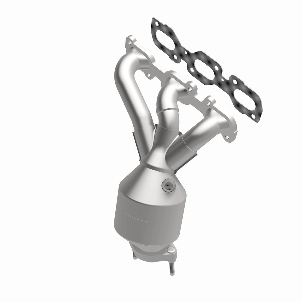 Catalytic-Converter-With-Integrated-Exhaust-Manifold