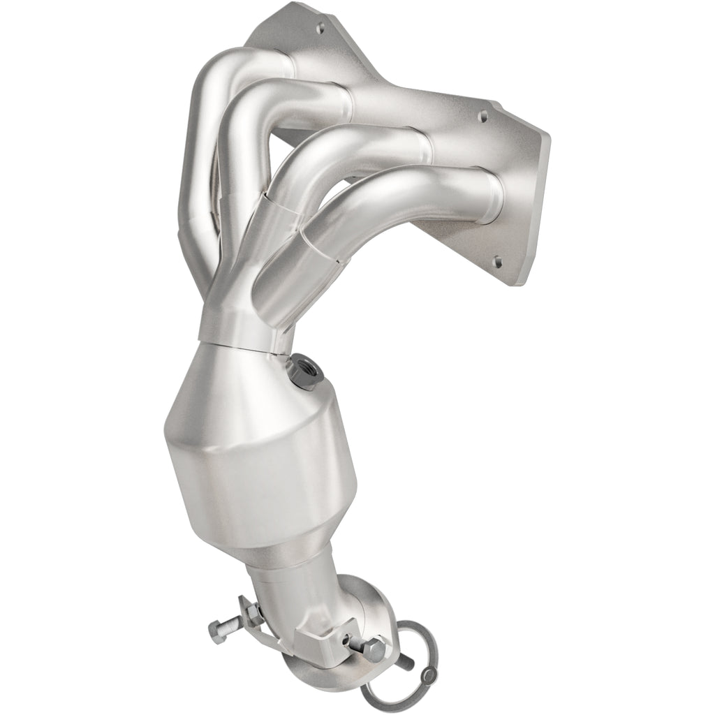 Catalytic-Converter-With-Integrated-Exhaust-Manifold