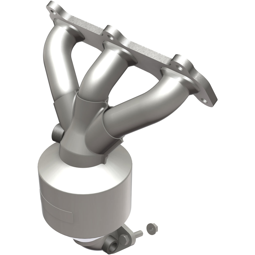 Catalytic-Converter-With-Integrated-Exhaust-Manifold