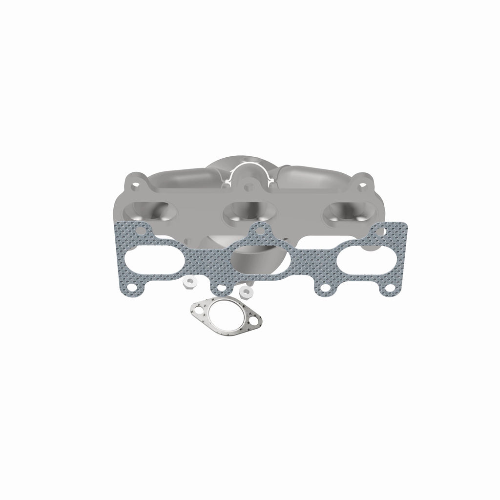 Catalytic-Converter-With-Integrated-Exhaust-Manifold