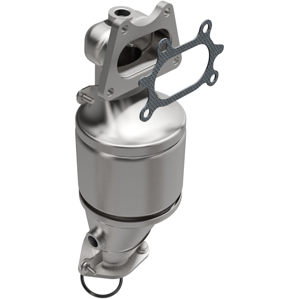 Catalytic-Converter-With-Integrated-Exhaust-Manifold