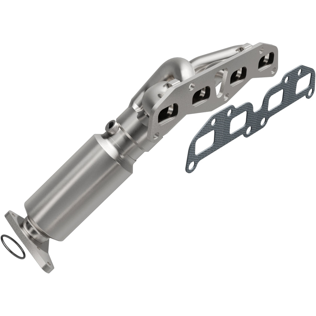 Catalytic-Converter-With-Integrated-Exhaust-Manifold