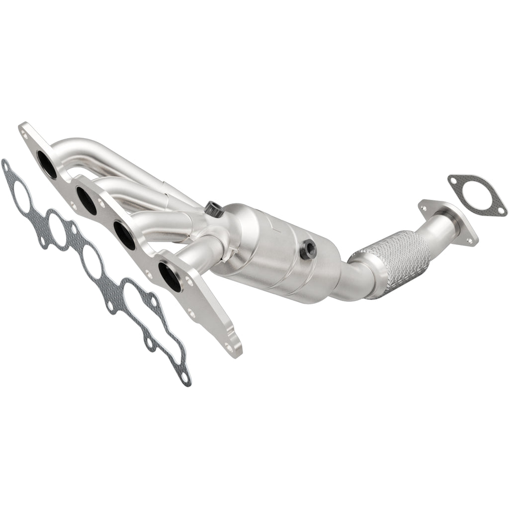 Catalytic-Converter-With-Integrated-Exhaust-Manifold