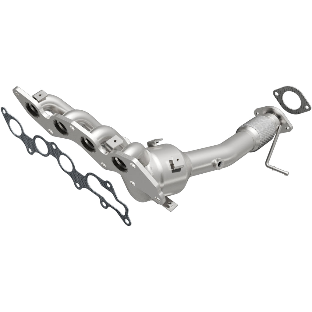 Catalytic-Converter-With-Integrated-Exhaust-Manifold
