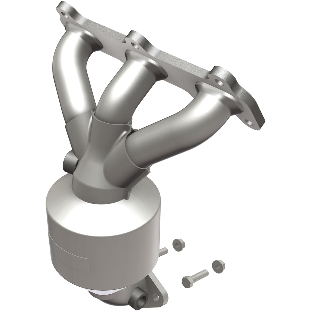 Catalytic-Converter-With-Integrated-Exhaust-Manifold