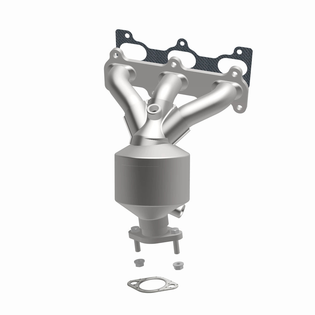 Catalytic-Converter-With-Integrated-Exhaust-Manifold