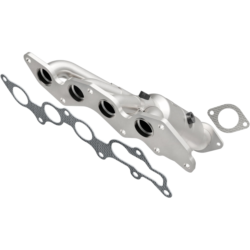 Catalytic-Converter-With-Integrated-Exhaust-Manifold