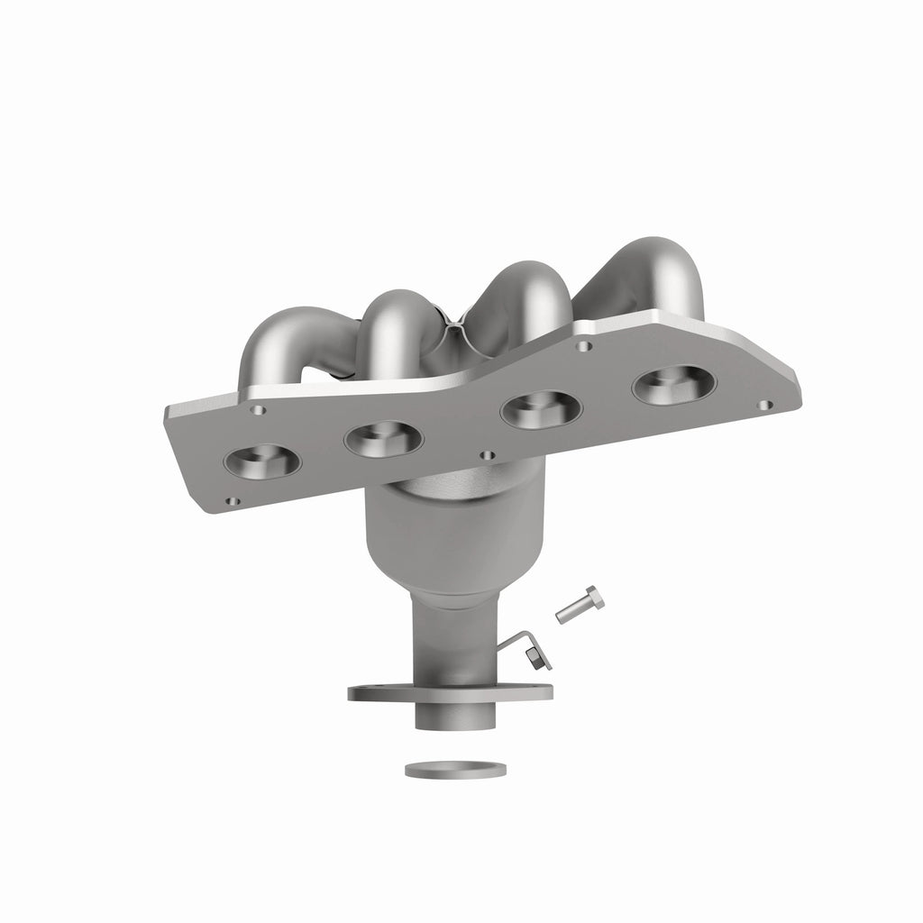 Catalytic-Converter-With-Integrated-Exhaust-Manifold