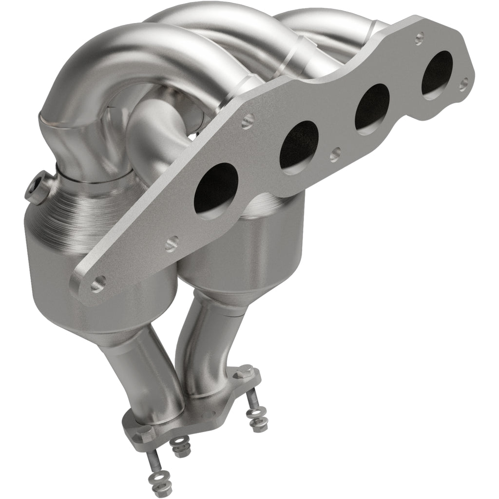 Catalytic-Converter-With-Integrated-Exhaust-Manifold