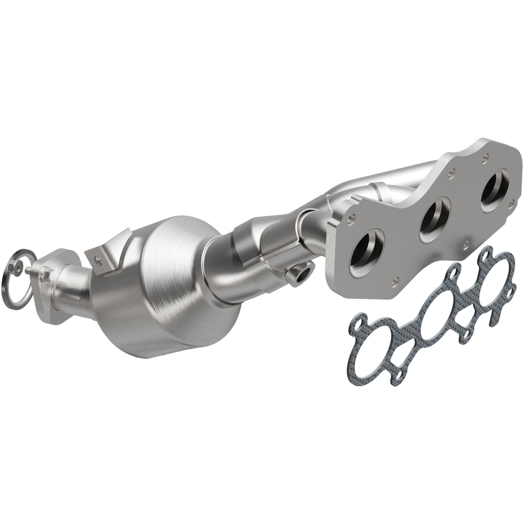 Catalytic-Converter-With-Integrated-Exhaust-Manifold