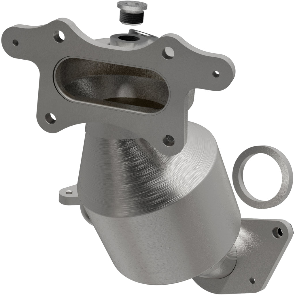 Catalytic-Converter-With-Integrated-Exhaust-Manifold