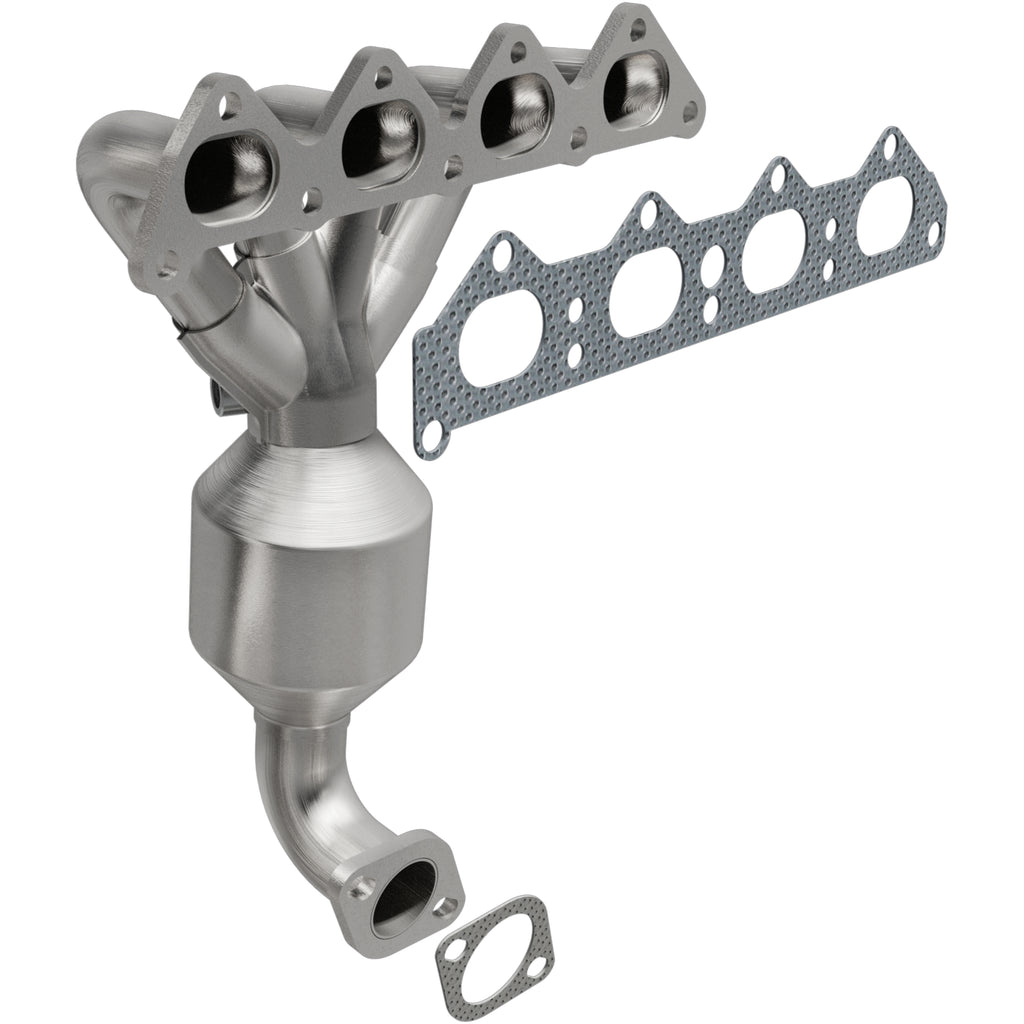 Catalytic-Converter-With-Integrated-Exhaust-Manifold