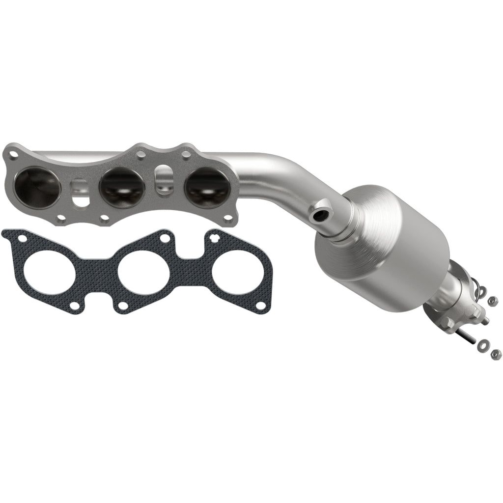 Catalytic-Converter-With-Integrated-Exhaust-Manifold