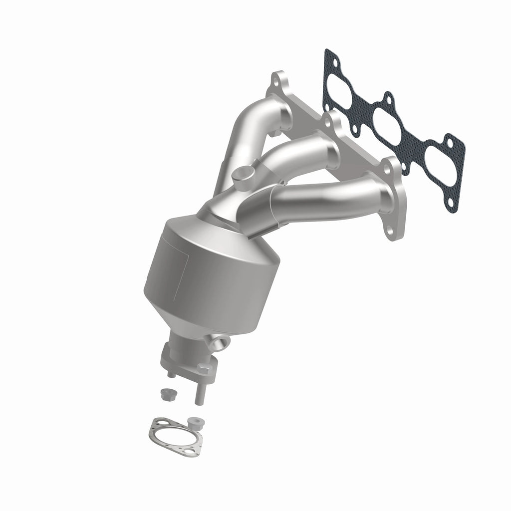 Catalytic-Converter-With-Integrated-Exhaust-Manifold