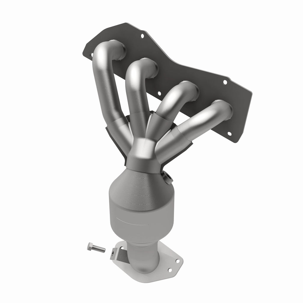 Catalytic-Converter-With-Integrated-Exhaust-Manifold