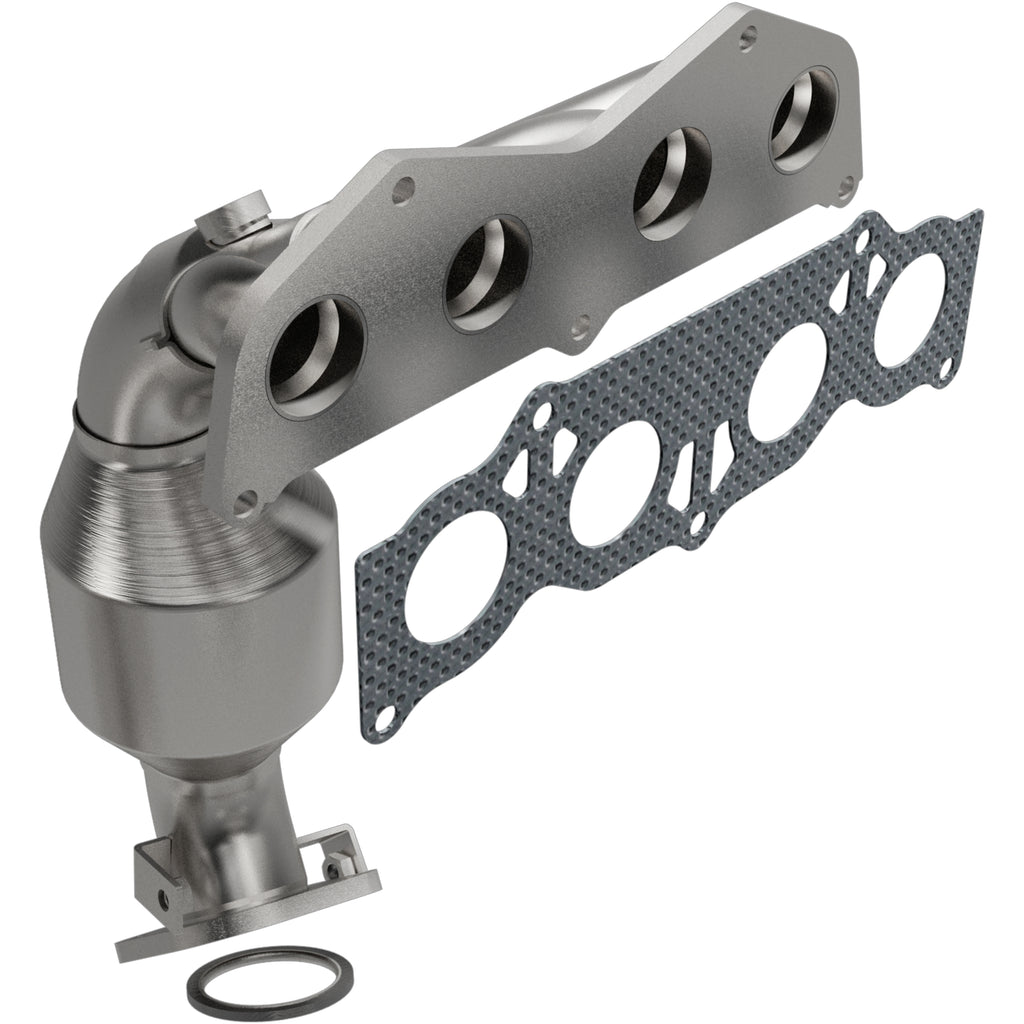 Catalytic-Converter-With-Integrated-Exhaust-Manifold