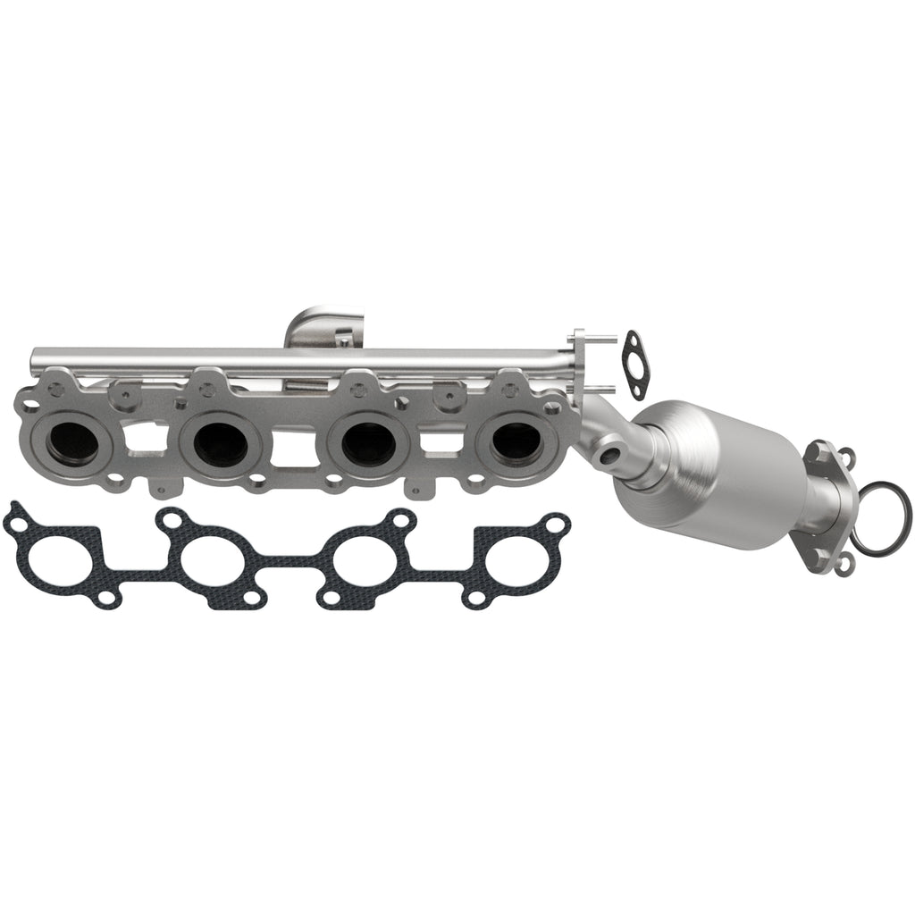 Catalytic-Converter-With-Integrated-Exhaust-Manifold