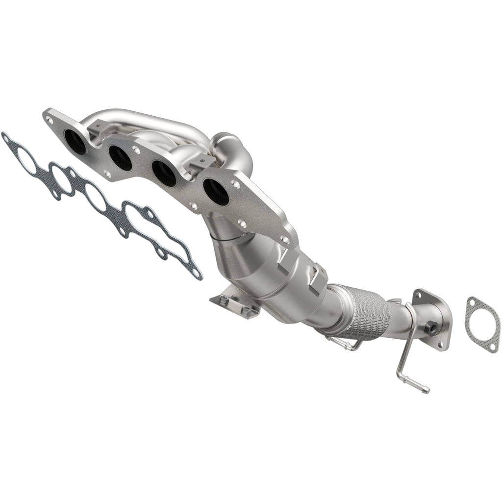 Catalytic-Converter-With-Integrated-Exhaust-Manifold