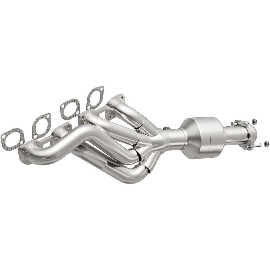 Catalytic-Converter-With-Integrated-Exhaust-Manifold