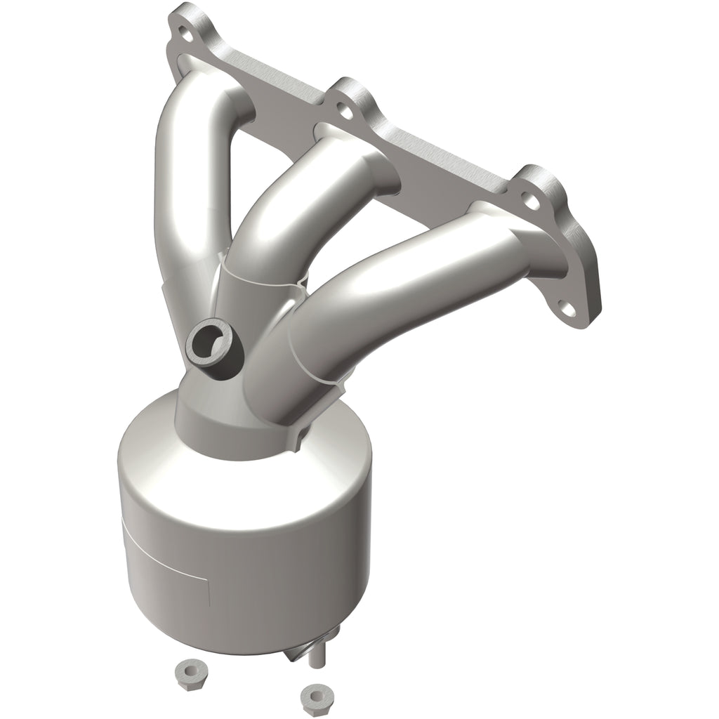 Catalytic-Converter-With-Integrated-Exhaust-Manifold