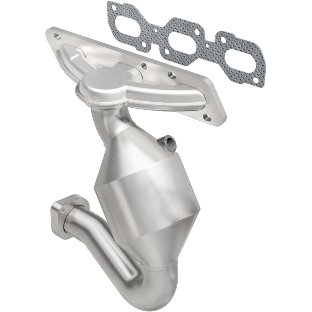 Catalytic-Converter-With-Integrated-Exhaust-Manifold