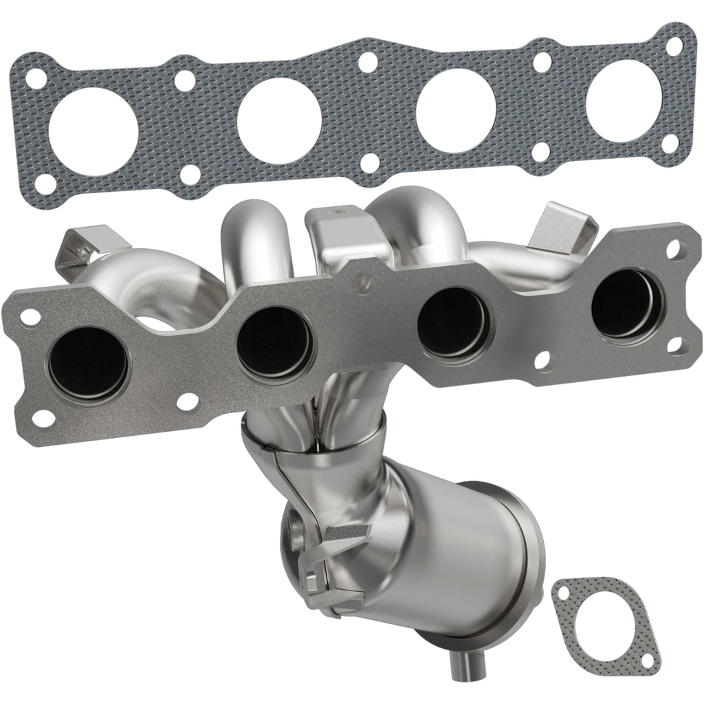 Catalytic-Converter-With-Integrated-Exhaust-Manifold