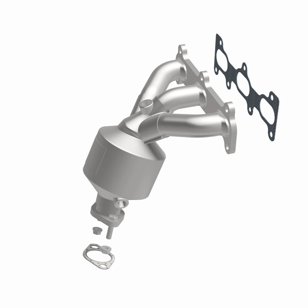 Catalytic-Converter-With-Integrated-Exhaust-Manifold