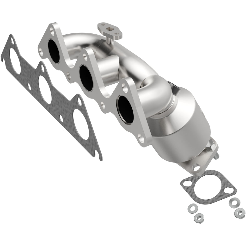 Catalytic-Converter-With-Integrated-Exhaust-Manifold