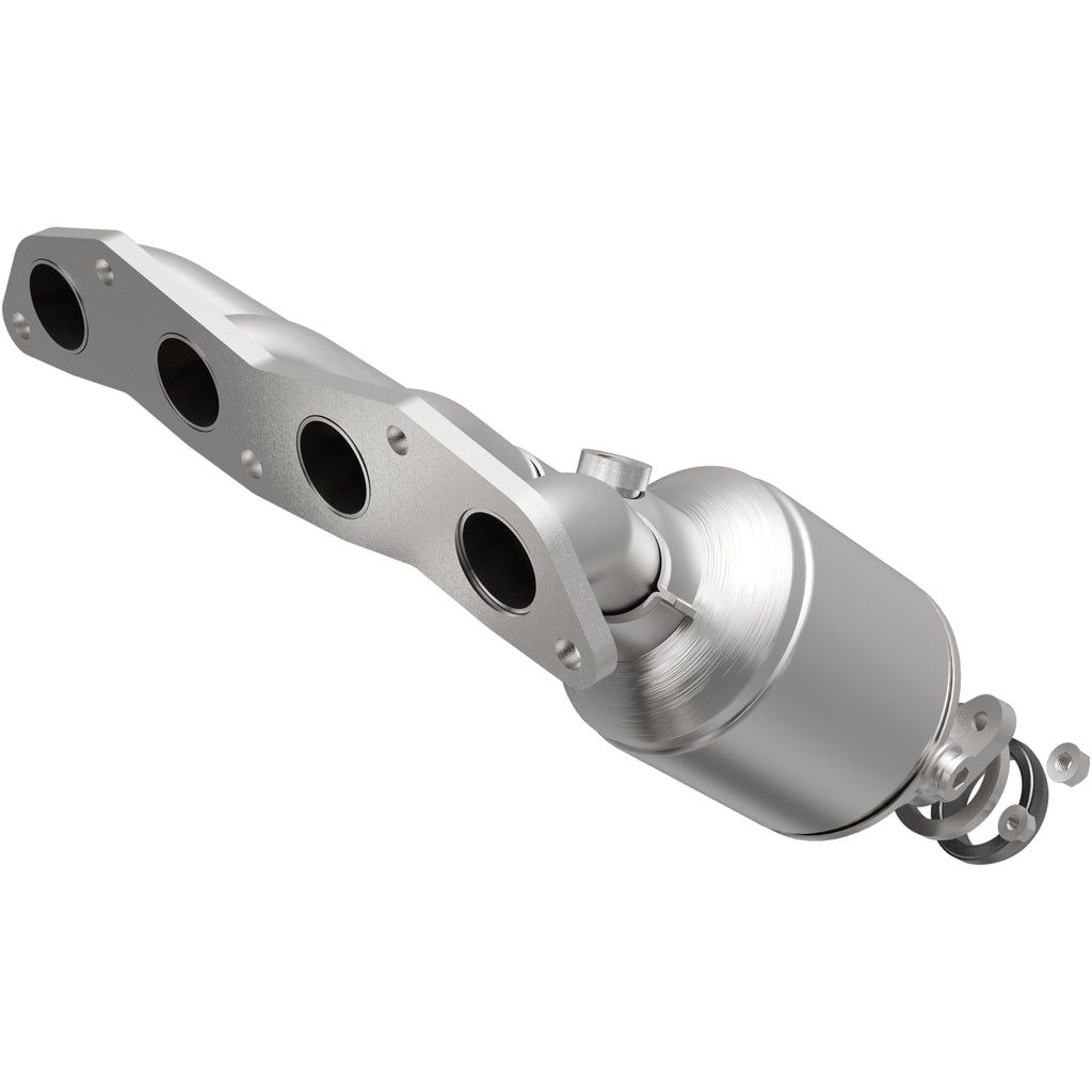 Catalytic-Converter-With-Integrated-Exhaust-Manifold