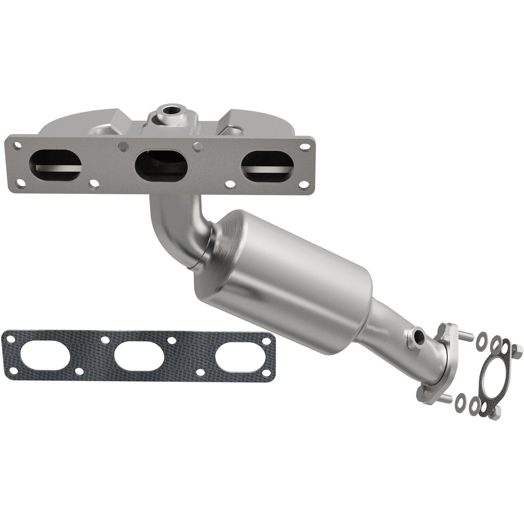 Catalytic-Converter-With-Integrated-Exhaust-Manifold