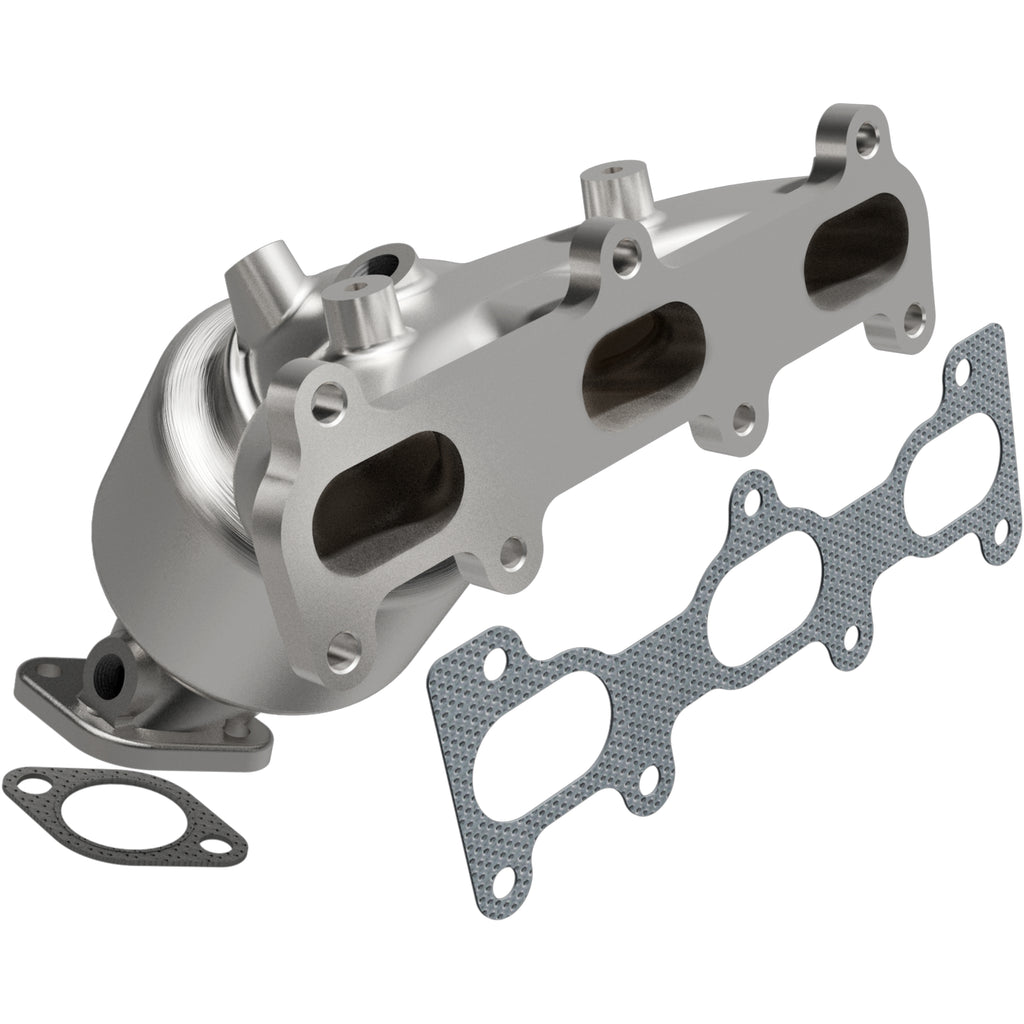 Catalytic-Converter-With-Integrated-Exhaust-Manifold