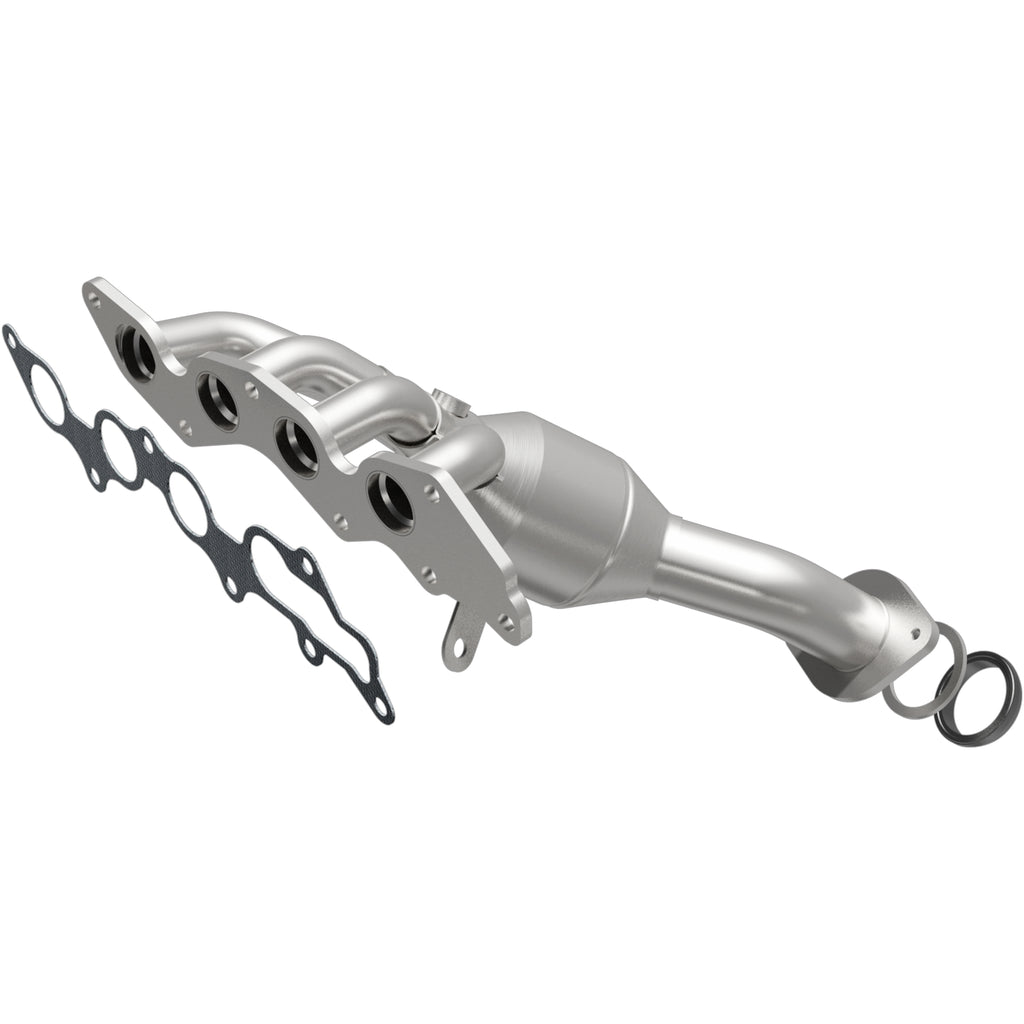 Catalytic-Converter-With-Integrated-Exhaust-Manifold