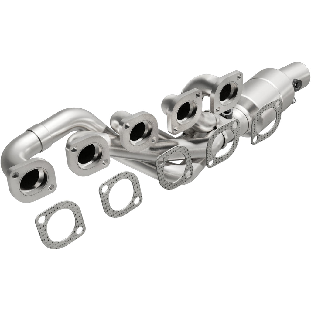 Catalytic-Converter-With-Integrated-Exhaust-Manifold