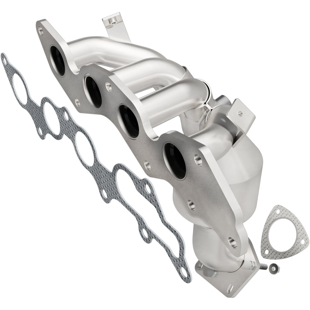 Catalytic-Converter-With-Integrated-Exhaust-Manifold