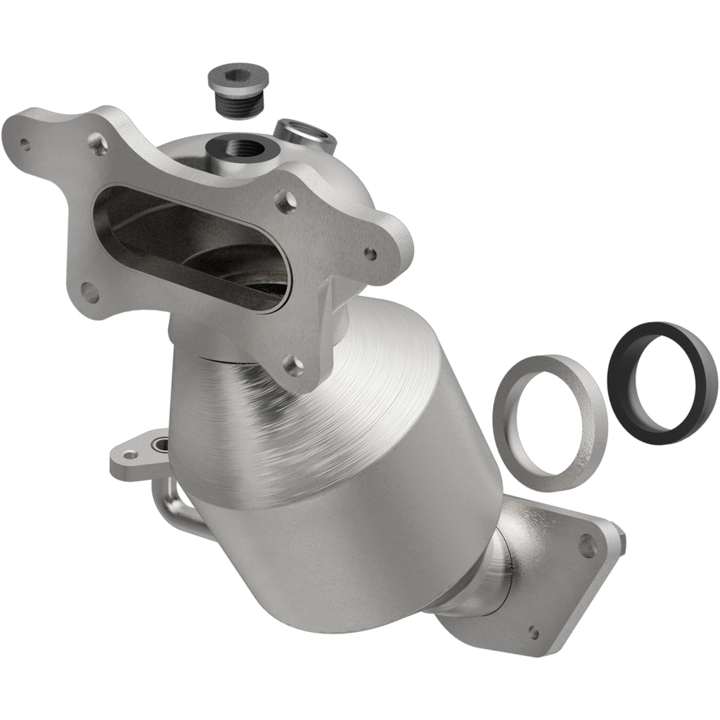 Catalytic-Converter-With-Integrated-Exhaust-Manifold