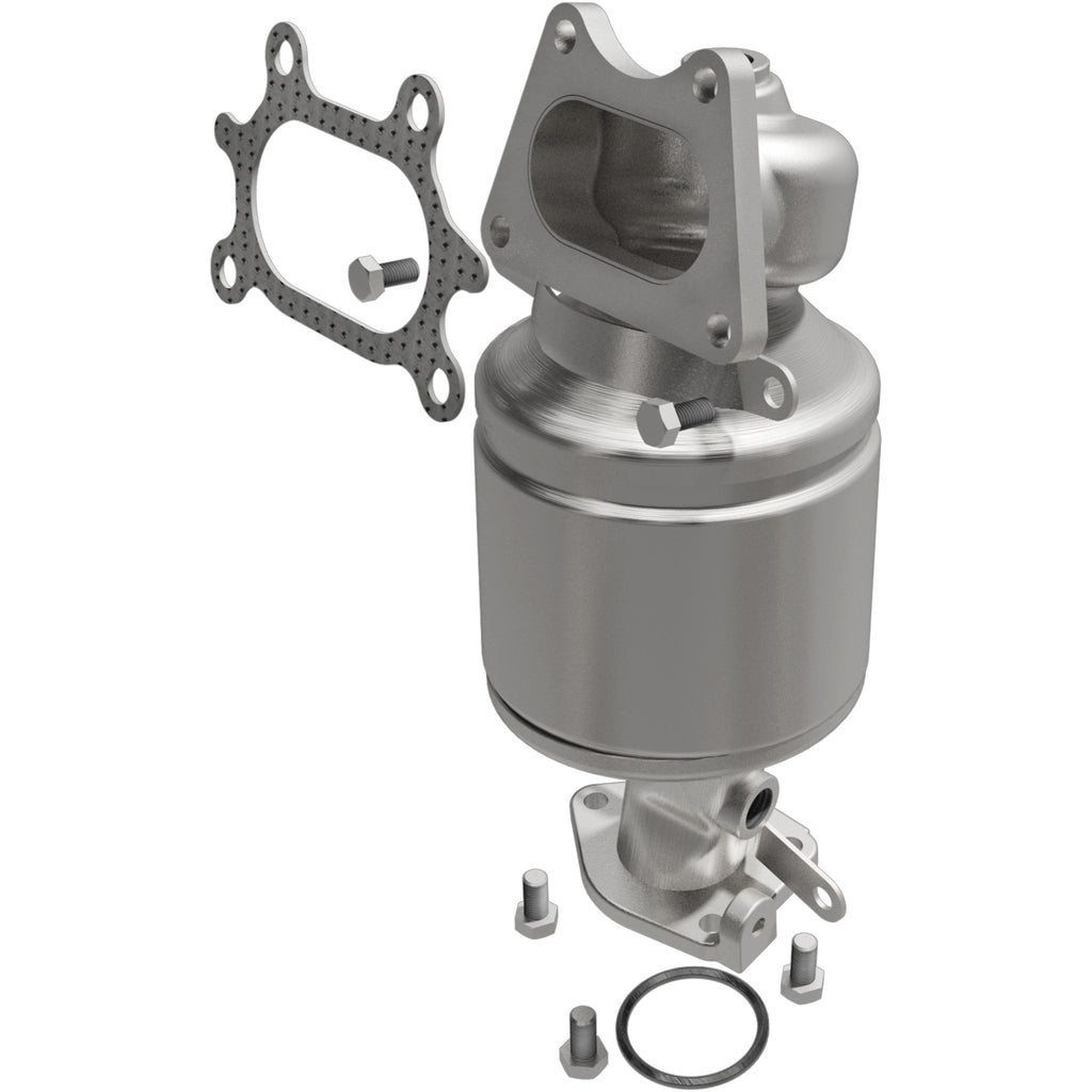 Catalytic-Converter-With-Integrated-Exhaust-Manifold