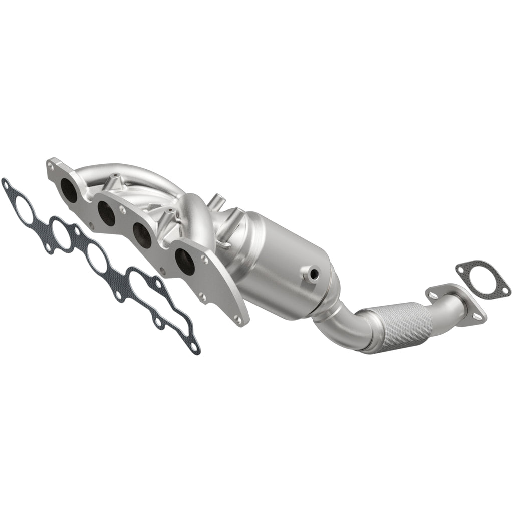 Catalytic-Converter-With-Integrated-Exhaust-Manifold