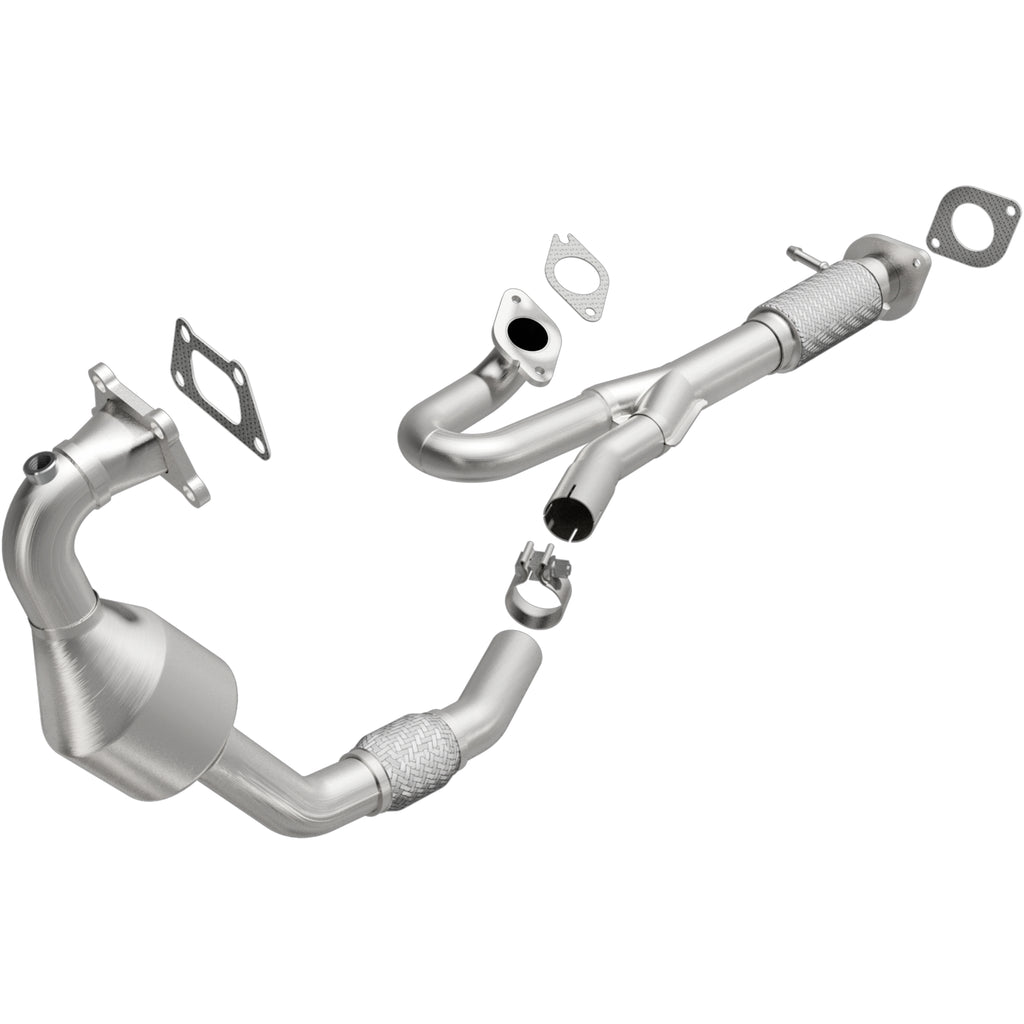 Catalytic-Converter-With-Integrated-Exhaust-Manifold