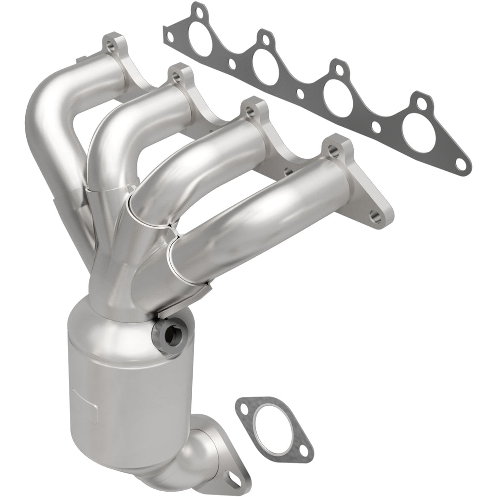 Catalytic-Converter-With-Integrated-Exhaust-Manifold
