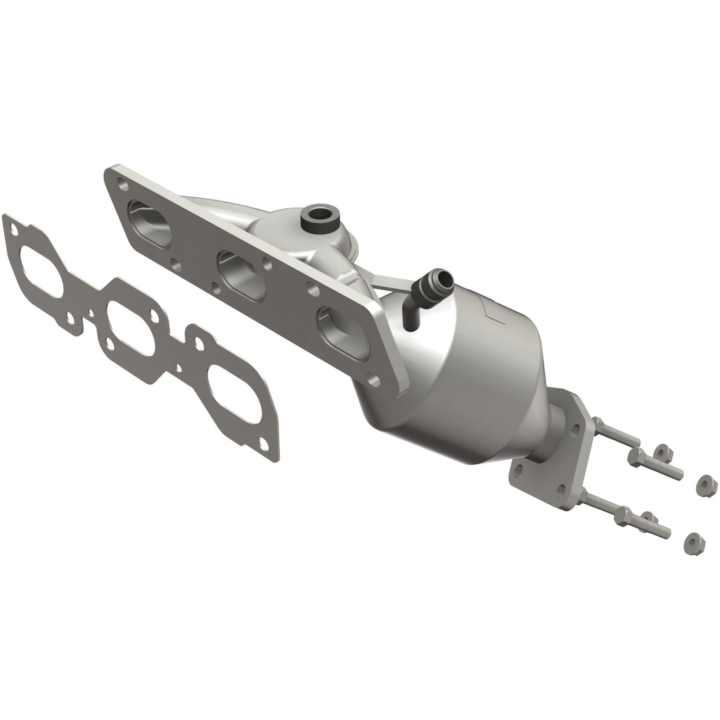 Catalytic-Converter-With-Integrated-Exhaust-Manifold