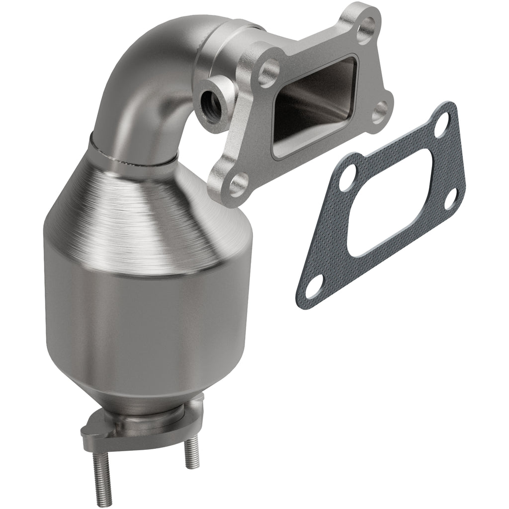 Catalytic-Converter-With-Integrated-Exhaust-Manifold