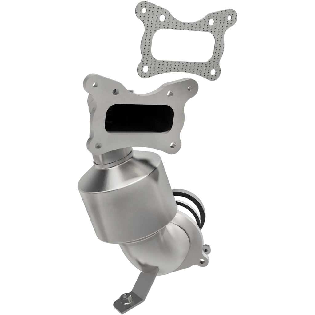 Catalytic-Converter-With-Integrated-Exhaust-Manifold