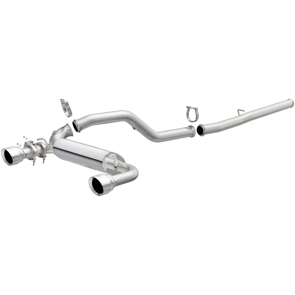Catback-16-17-Ford-Focus-Rs-2.3L-Race-Series-Dual-Exit-Polished-Stainless-Exhaust
